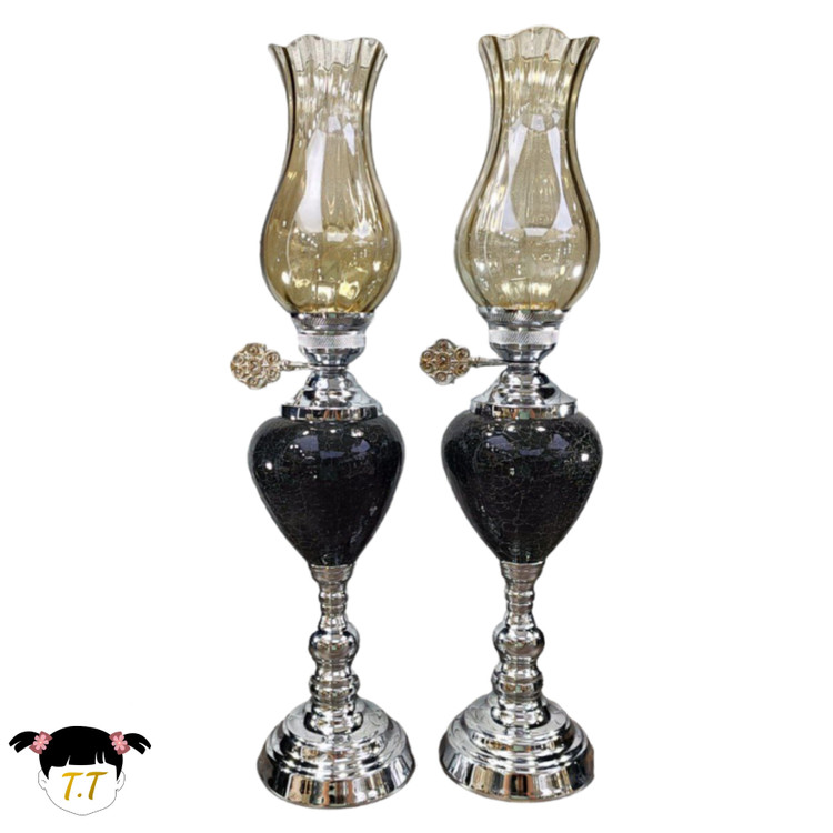 ست جاشمعی طلایی