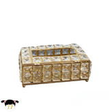 باکس دستمال کاغذی کریستالی