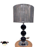 آباژور رومیزی سیلور مشکی