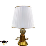 آباژور رومیزی طلایی