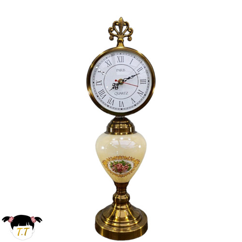 ساعت پایه دار رو میزی آنتیک