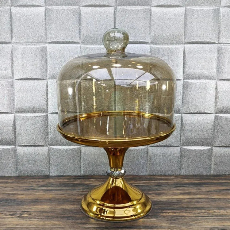 کاپ کیک دربدار رنگ طلایی