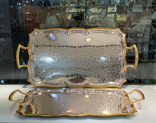 سینی پذیرایی دسته دار