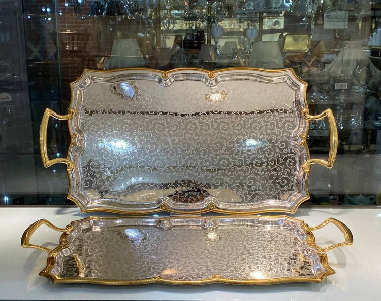 سینی پذیرایی دسته دار