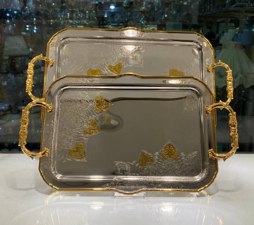 سینی پذیرایی دسته دار