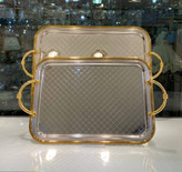 سینی پذیرایی استیل