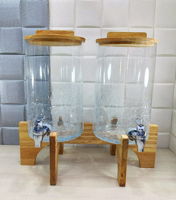 کلمن دوقلو شیشه نیمه ترگ