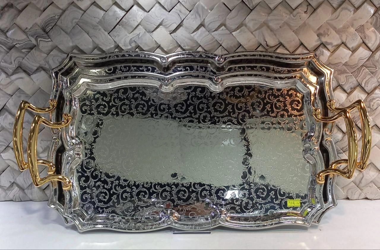 سینی پذیرایی استیل