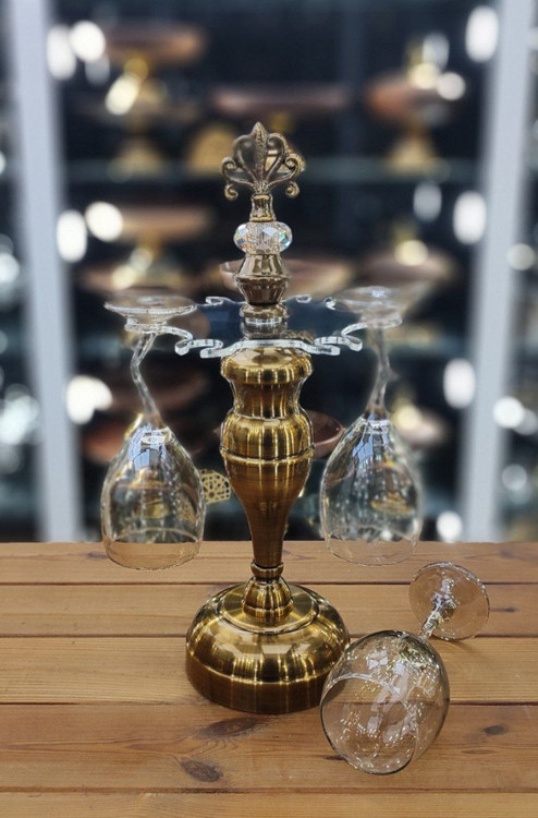 پایه گیلاس خوری صفحه گردان