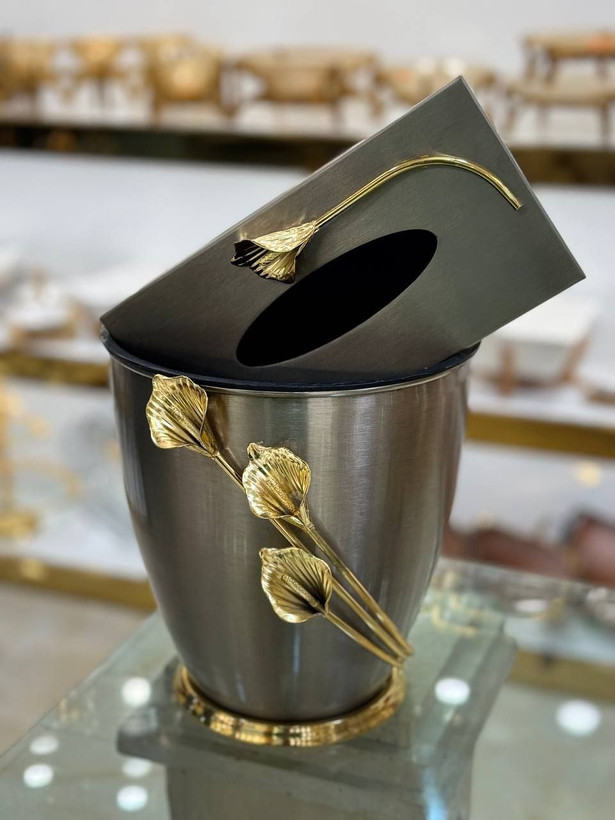 سطل و جا دستمال کاغذی