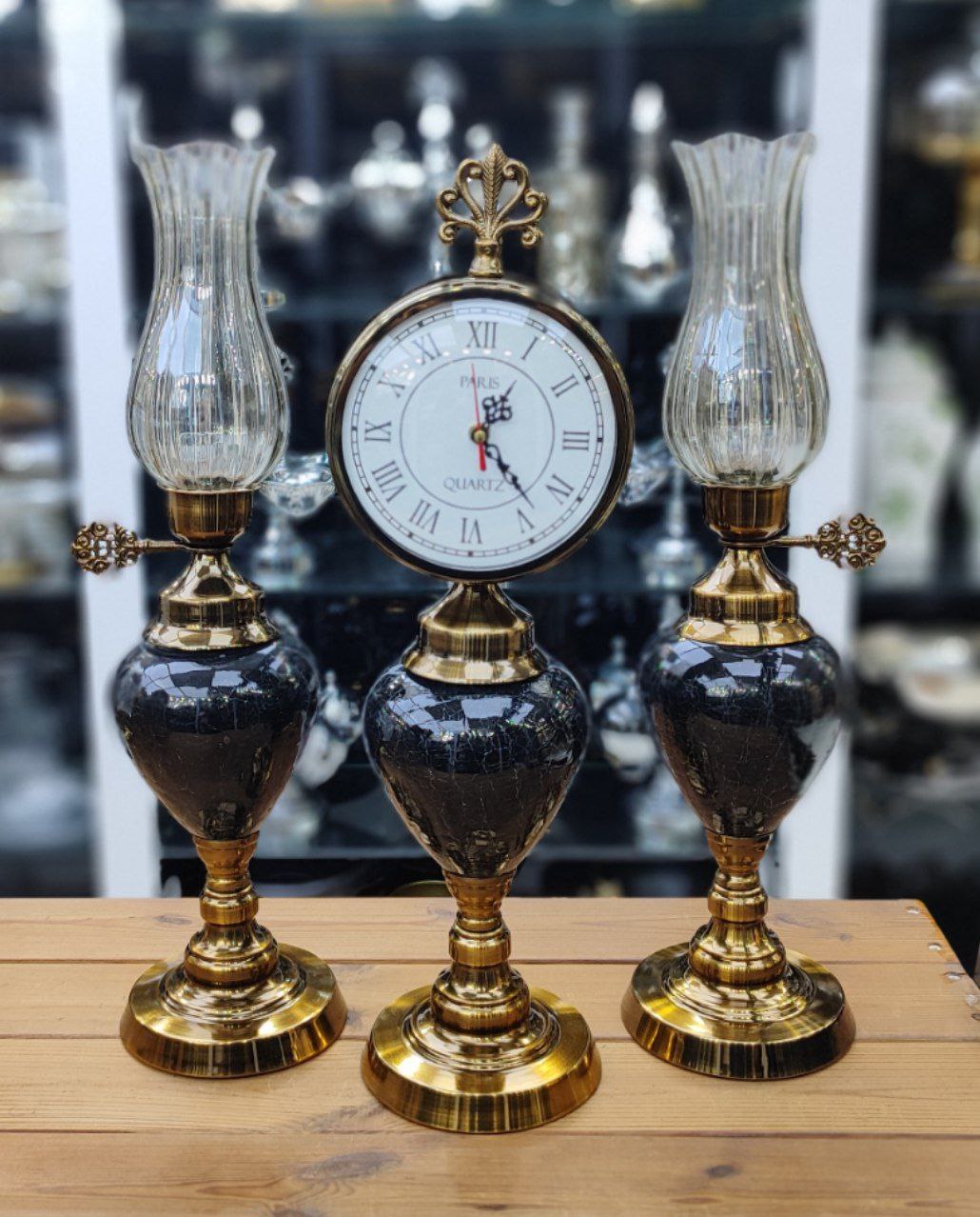 ست ساعت و شمعدان