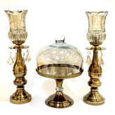 کاپ کیک دربدار و شمعدان رنگ آنتیک