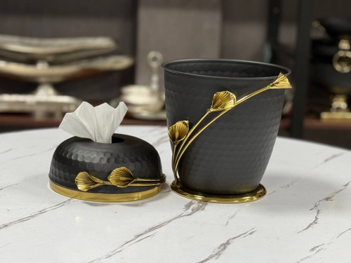 سطل و جا دستمال کاغذی رومیزی