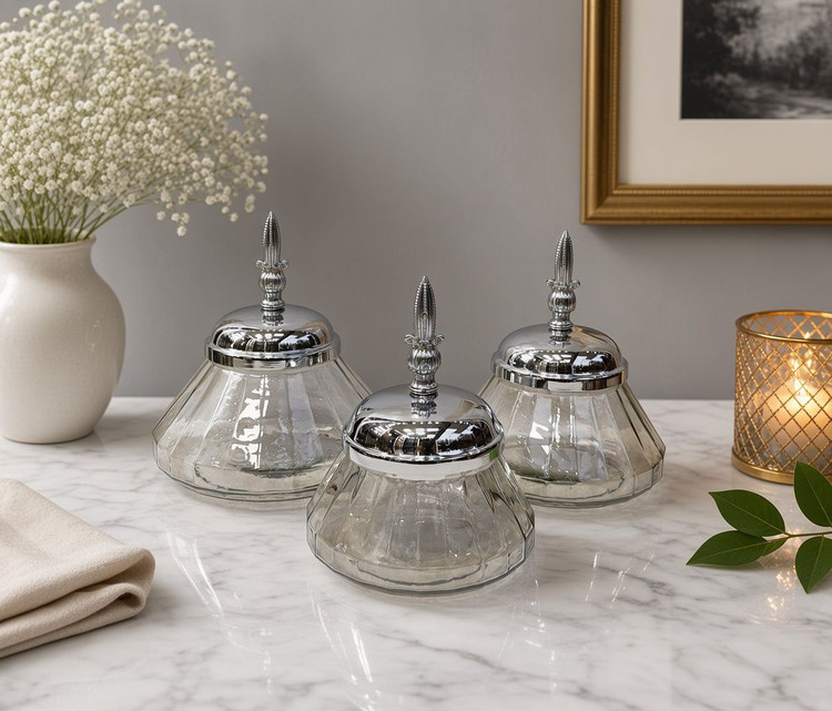 ست بانکه مدل کدو طلایی/سیلور/آنتیک کد7708